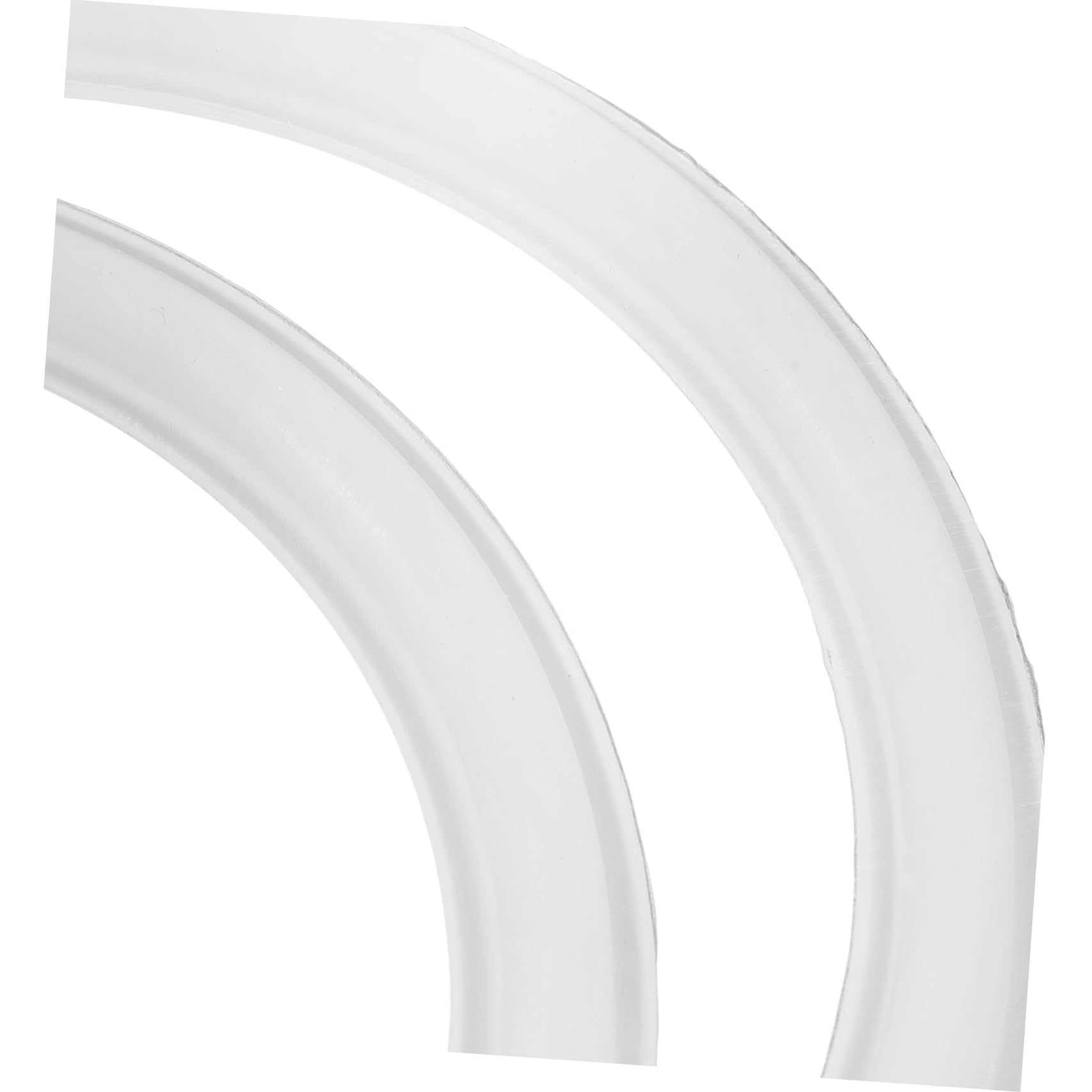 2 Pièces Anneau Silicone pour Machine à Glace - Accessoire pour sorbetière Joint Scellés Remplacement de Rechange d'Étanchéité