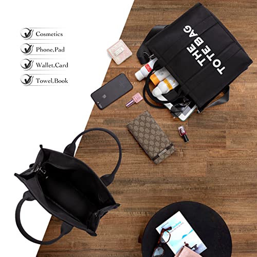 The-Tote-Bag-Mini-for-Women-Gifts-Top-Zipper-Inner-Pockets-Adjustable-Straps