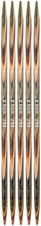 Knitter’s Pride Terra Double-Pointed Needles 8"" (20cm) – US Size 10.5 (6.5mm)
