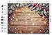 8X6FT Christmas Backdrop Snowflake Gold Glitter Christmas Wood Wall Photography Backdrop Xmas Rustic Barn Vintage Wooden Floor Background for Kids Portrait Photo Studio Booth D038