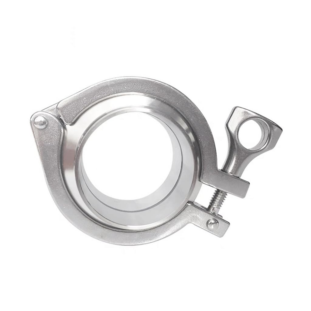 Refixamo One Color Pipe Clamps, 304 Stainless Steel Tri Clamp Multiple Sizes(32Mmx50.5mm)