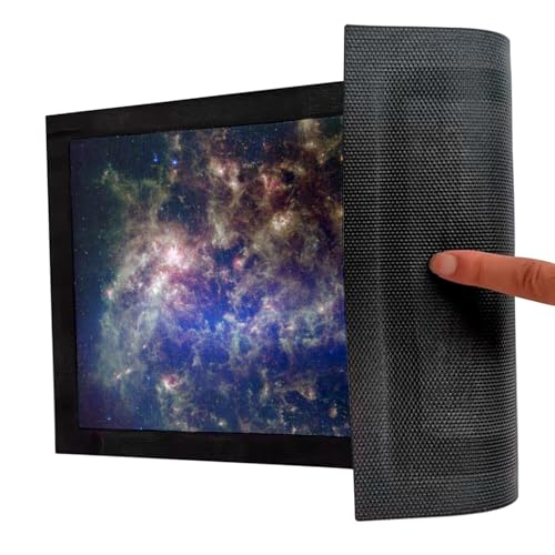 Paillasson galaxie nébuleuse tapis d'entrée espace constellation 60x40 - 5