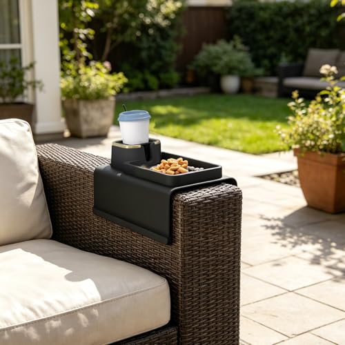Porte-gobelet pour canapé idéal pour les fauteuils sans table basse proche