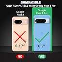 TheGiftKart Ultra-Hybrid Crystal Clear Back Case Cover for Google Pixel 8 Pro | Shockproof Design | Hard Back Cover Case for Google Pixel 8 Pro (PC & TPU, Transparent) gallery image