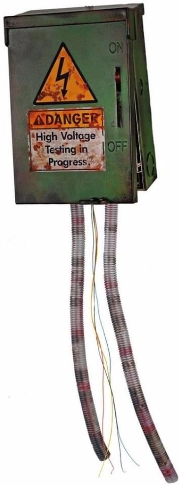 24 Inch Halloween Animated Light Up Short Circuiting Fuse Box