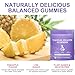 MXCZBSM Pineapple Gummies for Women PH 60 Count, PH Balance for Women, Probiotics Vaginal Gummy, Improve Immune, Hawaiian Pineapple Flavor, Vegan & Low Sugar, Premium Balance Gummies