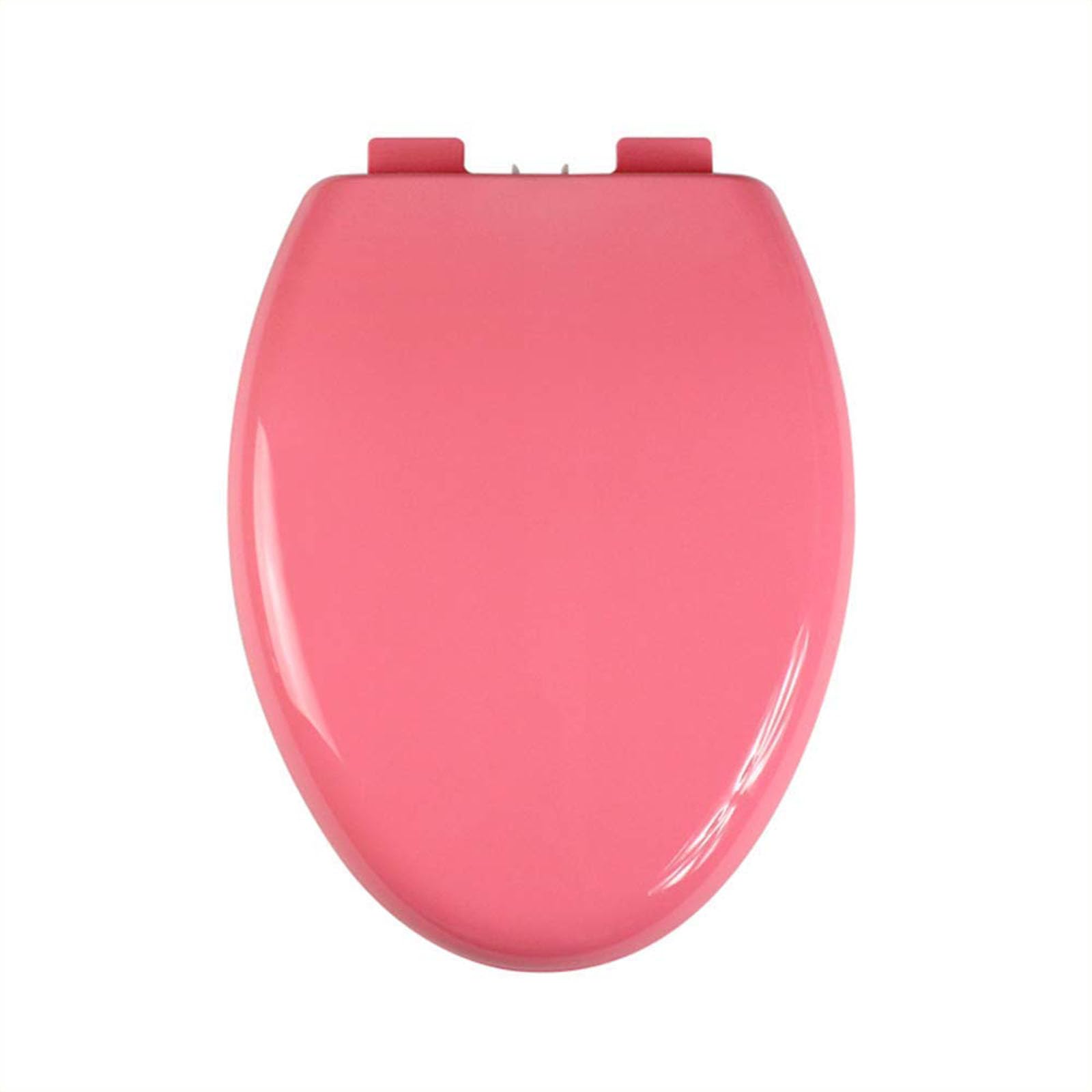 Dxpsxjl Pink Toilet Seat, Et Close Hygienic Comforteasy Close, Adjustable, Lightweight, Durable, Portable, User-Friendly, Compact, Shape, Slow, Mount, Clean