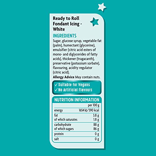 Dr. Oetker Ready to Roll White Soft Fondant Icing