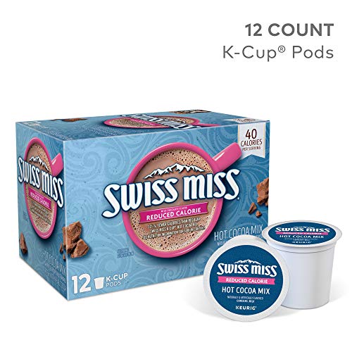 Swiss Miss Sensible Sweets Light Hot Cocoa Keurig Single-Serve K-Cup Pods, 12 Count #TOP1