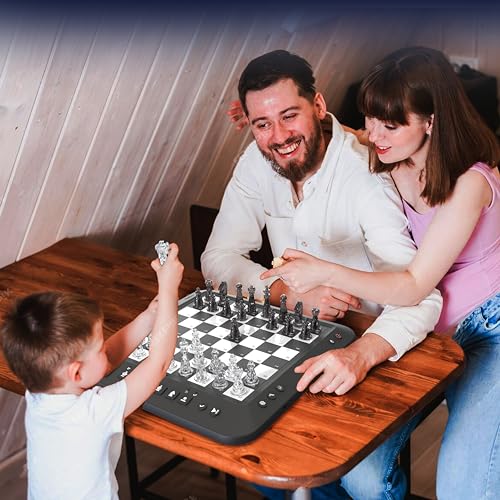 Umissfun P6 Electronic Chess Set, Chess Set Board Game, Computer Chess Game thumb #5
