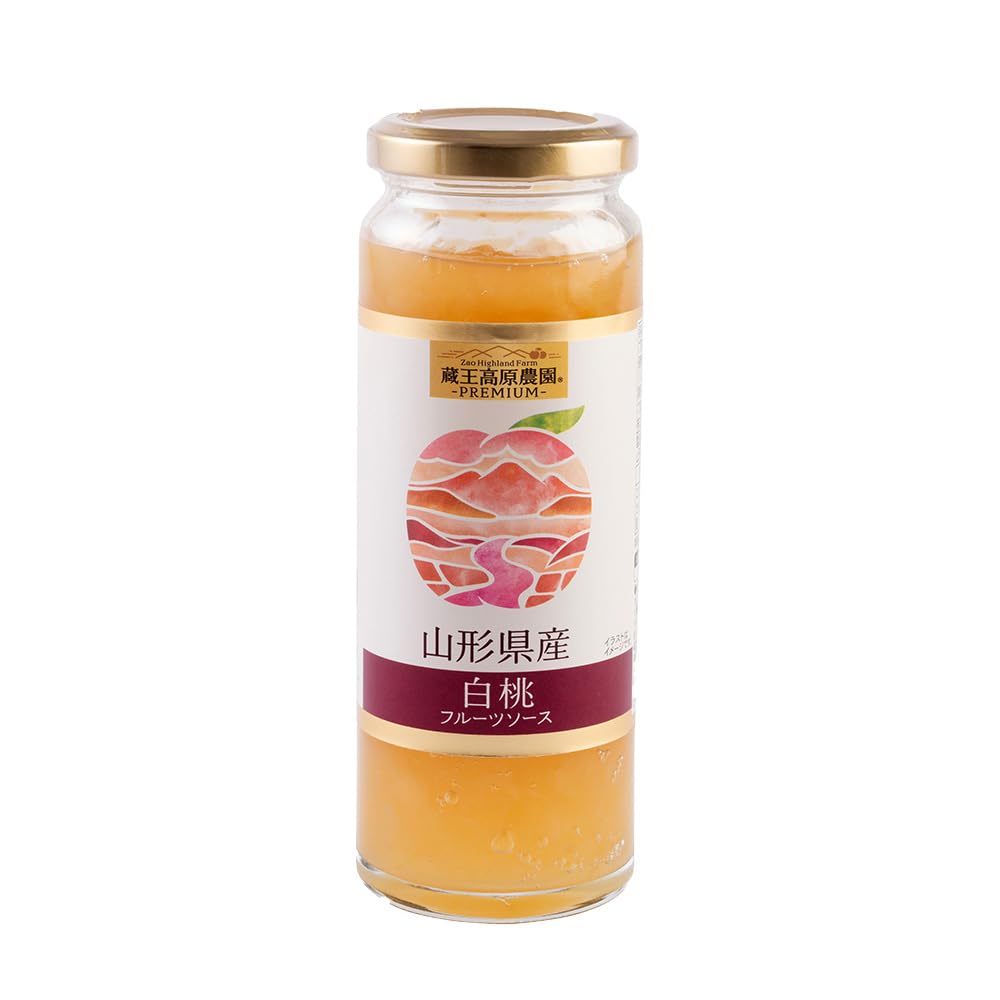 山形県産 白桃フルーツソース 蔵王高原農園PREMIUM 215g×12本 Amazon | 蔵王高原農園 PREMIUM 山形県産白桃フルーツソース 215g×12本