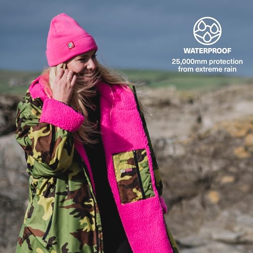Image of Dryrobe Advance Long Sleeve Swim Parka Change Robe - Stay Warm and Dry - Waterproof Oversized - Swimming /Surfing /OCR Events