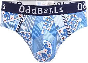 OddBalls | Mens Briefs | 1 Pack | Classic Fit | Mens Underwear | Hipster Boxer Briefs | Cotton Briefs | Elastic Waistband