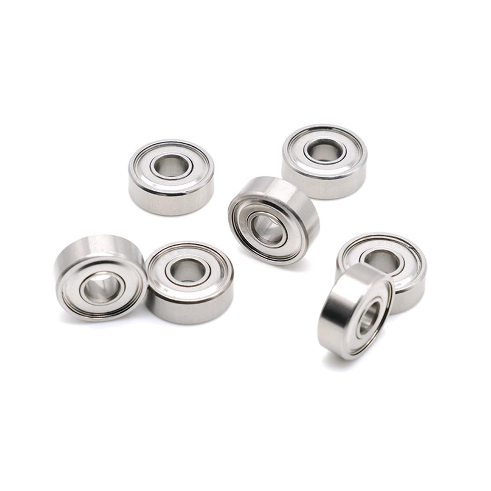 Rodamiento 606ZZ de 6 x 17 x 6 mm, rodamientos de bolas sellados en miniatura 606-2ZZ, 10 unidades