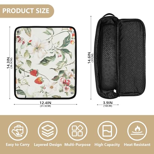 Bolsa De Viaje Para Herramientas De Cabello Con Tapete miniatura 4