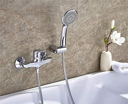 Robinet de baignoire anti-goutte avec mitigeur mural et douchette pour réparer votre salle de bain