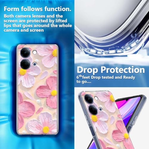 Image of Soft Silicon Slimfit Back Cover for Vivo Y11 5G, Stylish Printed Back Cover for Vivo Y11 5G -D1142