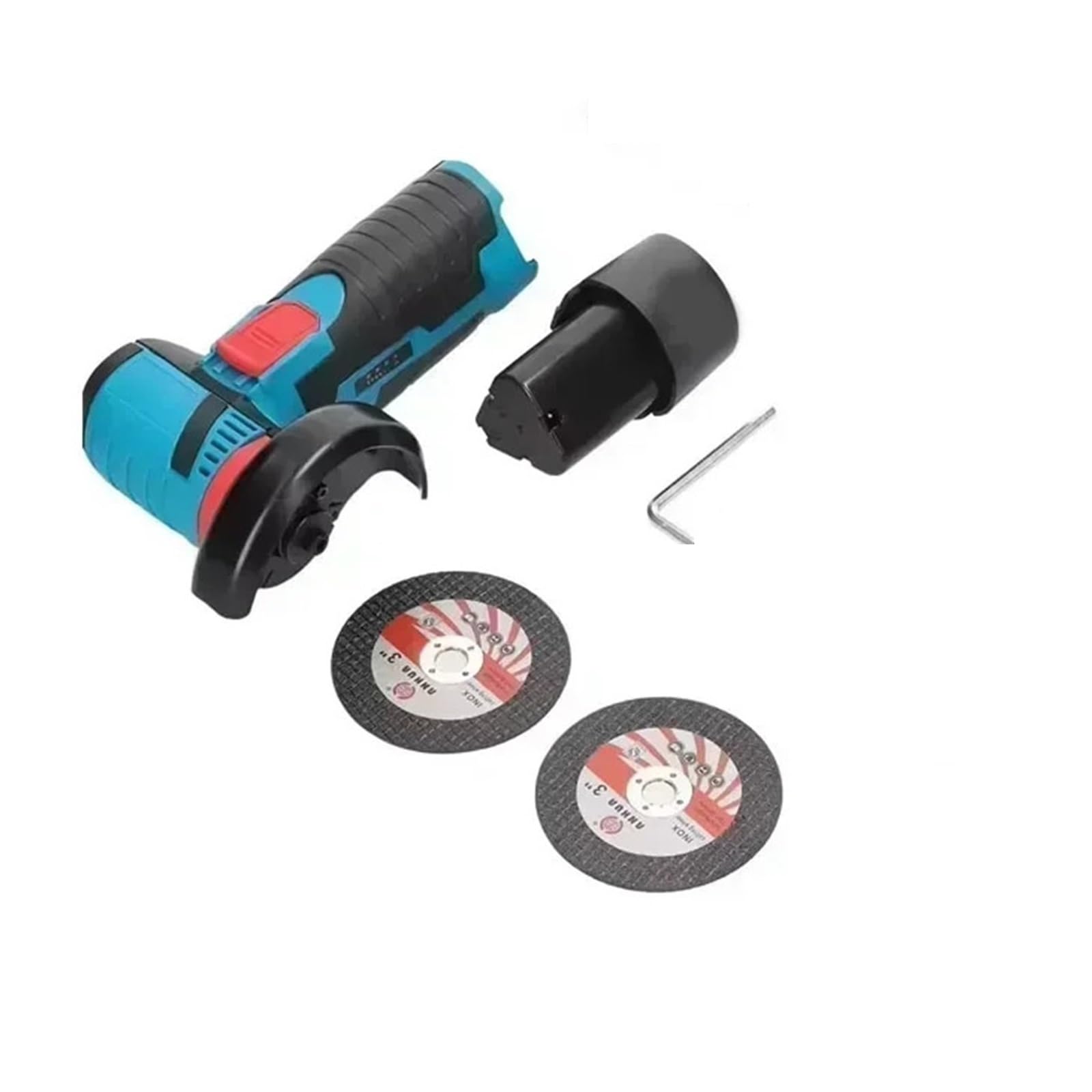 LNHHG 12V Cordless Angle Grinder Mini Polishing Cutting Tool for Tile Metal