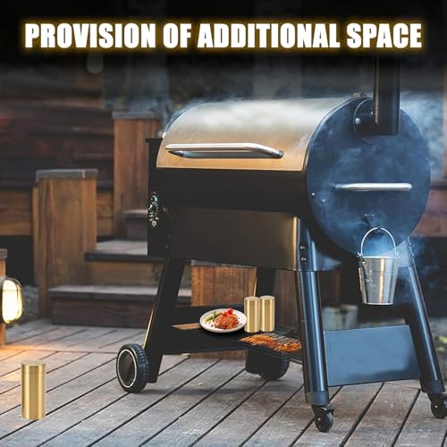 Estante para parrilla ajustable de acero inoxidable plegable compatible con Traeger Pro 6