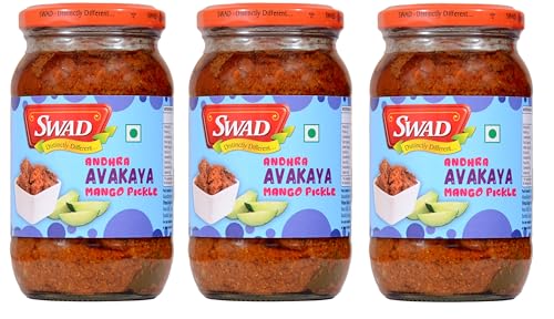 Image of SWAD Andhra Avakaya Mango Pickle - 400gm (Pack of 3)
