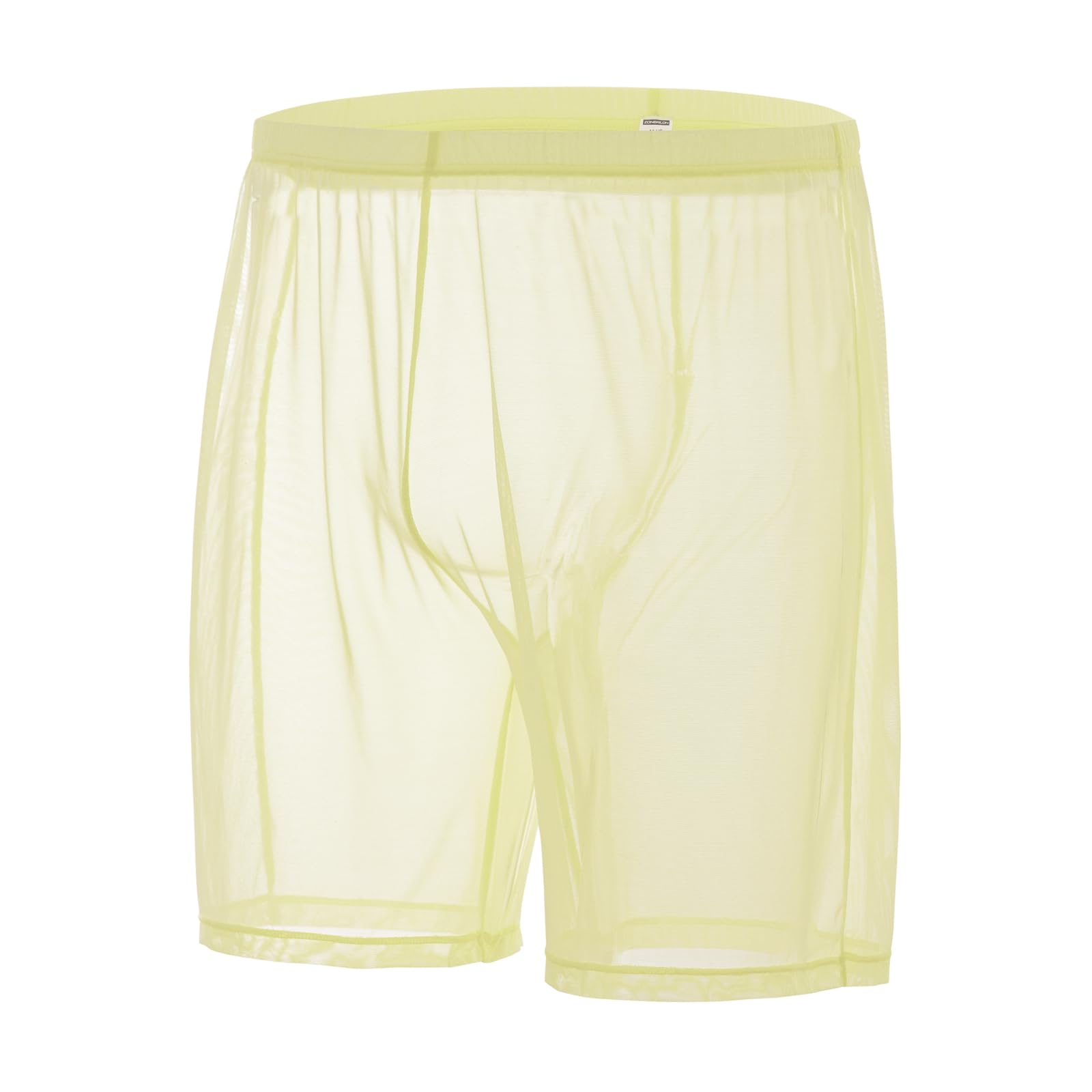 YAHWULAI Herren Sexy Ice Silk Boxershorts Herrenunterwäsche