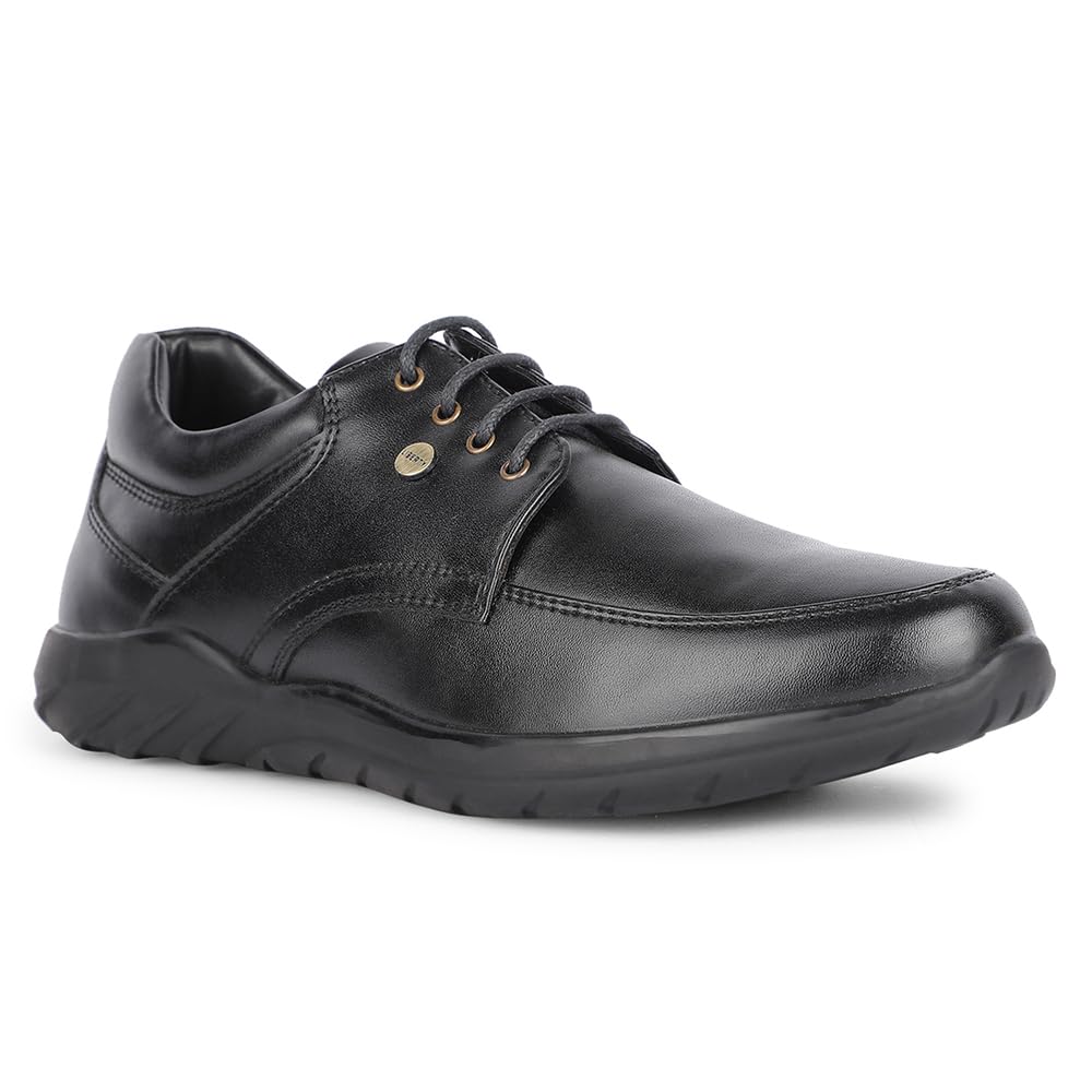 Fortune BENTLICK-E Formal Lace Ups Derby Shoes for Men | Memory Foam Insole | EVA Sole | PU Outsole | Lightweight & Comfortable | Modern Design-image-47