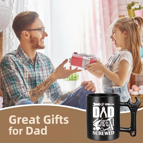 Taza divertida para papá con asa de llave inglesa miniatura 4