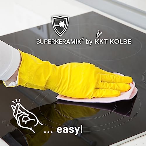 KKT KOLBE Induktionskochfeld 60 cm Autark | 8,2 kW | Rahmenlos | 4 Zonen Kochplatte | 9 Stufen...