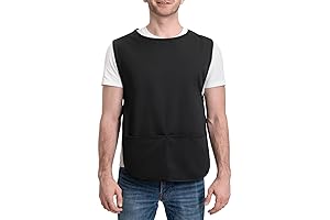 Cobbler Apron for Women Men with 2 Pockets Waterproof Art Smock Aprons...