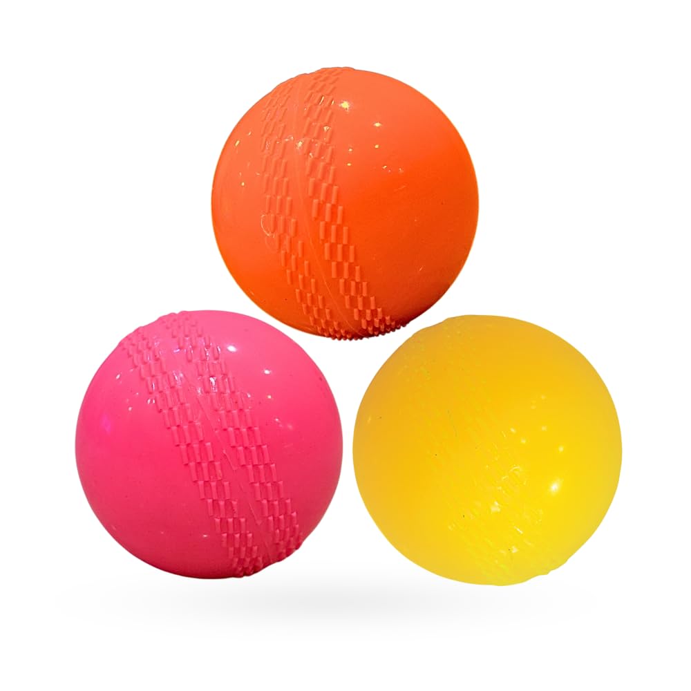 PROVERVE Soft PVC Synthetic Wind Ball for Cricket Match Practice & Training, Indoor/Outdoor, Pack of 3 (Multicolour) (B0D6T7TTXP) Amazon Price History, Amazon Price Tracker