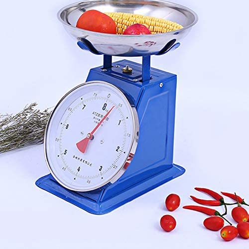 20Kg Zifferblatt Präzision Multifunktions Haushaltswaage, hochwertige mechanische Schälung Edelstahl Shell mechanische Feder Küchenwaage, Haushalt/kommerziell