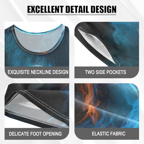 senya Short Sleeve Pajamas Sets Summer Cotton Sleepwear White Black Blue Soccer4