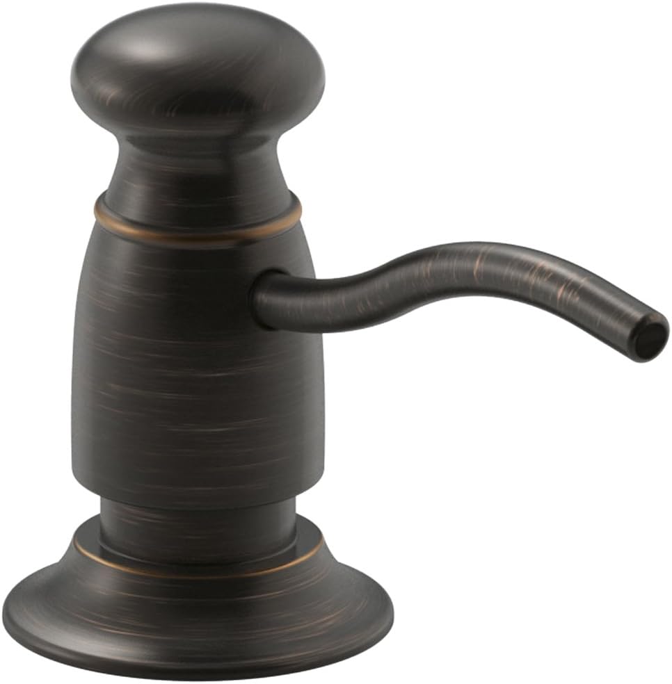 Best Cyber Deals 🔥 Kohler K-1894-C-2BZ Clam-Shell Packed Soap/Lotion Dispenser with Traditional Design, Oil Rubbed Bronze