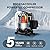 BODEGA BODEGACOOLER 12 Volt Car Refrigerator, 18 Quart Portable Freezer, Car Fridge -4?-68?, Compressor Electric Cooler 12/24V DC100-240 Volt AC for Outdoor RV Camping Travel Vehicles Home Use, Black