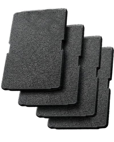 GAJUS 4pcs Filtro Asciugatrice pour Beko Smeg Whirlpool Bosch 240x155x10mm 2964840100, Kit Pulizia con Filtro Panni, Spugna e Spazzola per Asciugatrice, Pulisci Filtro Asciugatrice Efficiente