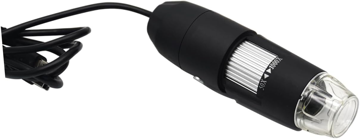 Vaguelly USB Digital Microscope Magnifier Led Light Handheld Lighted Magnifier for Boys and Girls Students Collectors