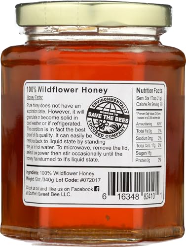 Miel Flor Silvestre Southern Sweet Bee 12 Ounce miniatura 2