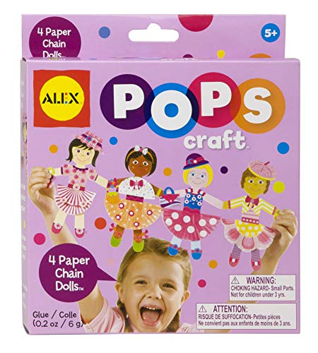Preisvergleich Produktbild Alex 1193 - Pops - vier Papierketten-Puppen