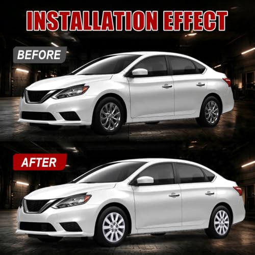 Image of Winjet 16 inch Hubcaps for 2013-2019 Nissan Sentra & 2011-2017 Nissan Leaf Wheel Rim Covers, [Only Fit Iron Hub & Steel Wheel] Heavy Duty PP Material Snap On Installation (16 Inch Set of 4, Lacquer)