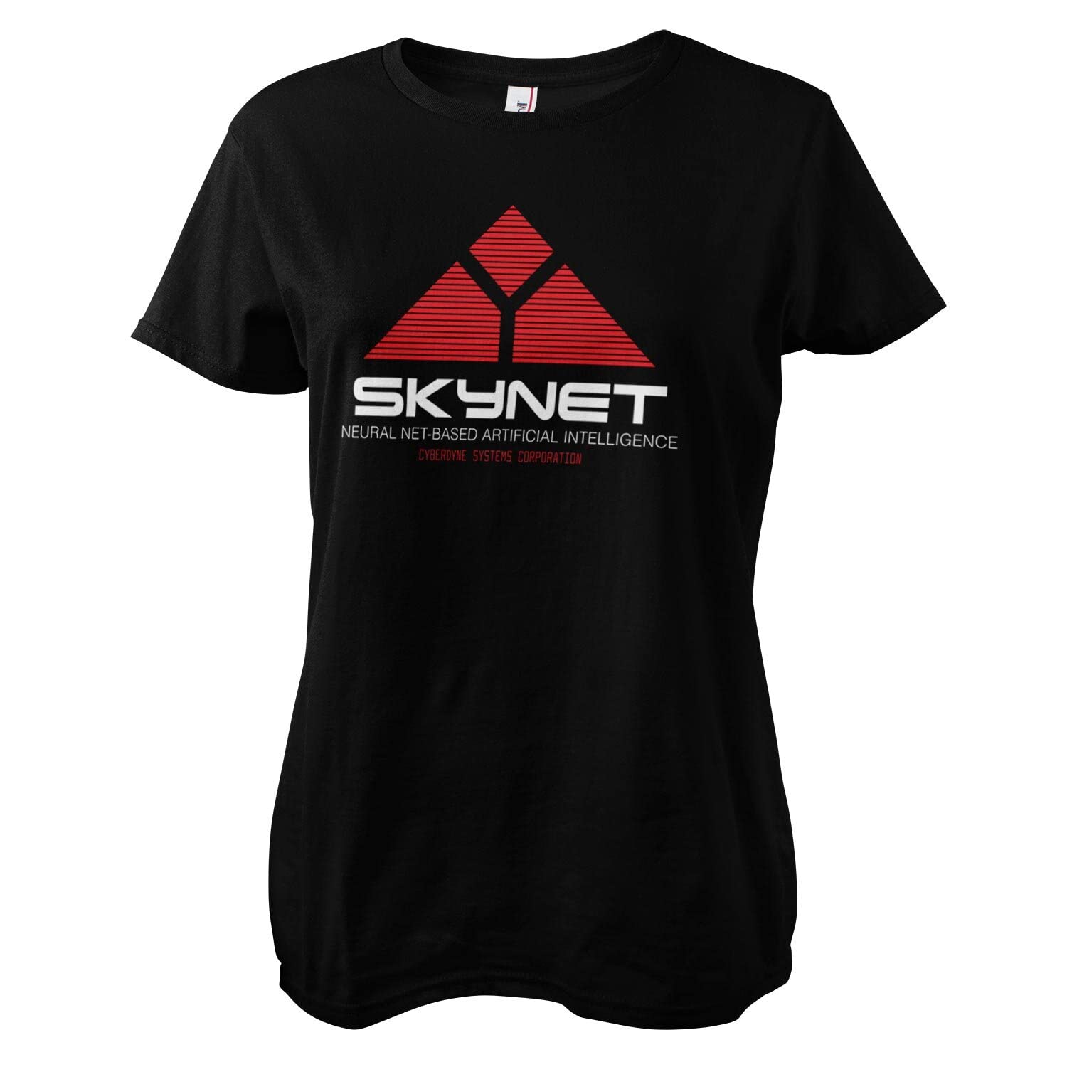The Terminator Officially Licensed Skynet Women T-Shirt (Black), X-Large
