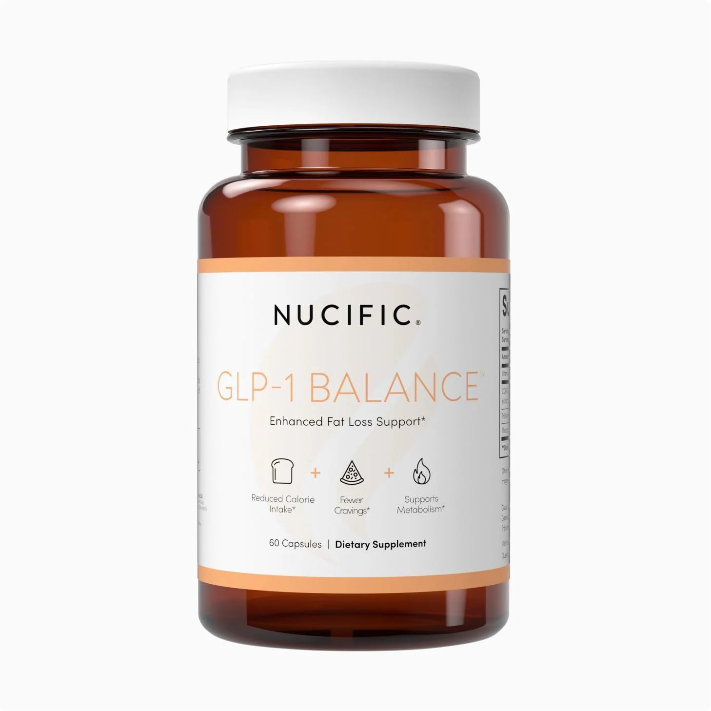 Nucific GLP-1 Balance Weight Management &amp; Energy Support, 60 Capsules