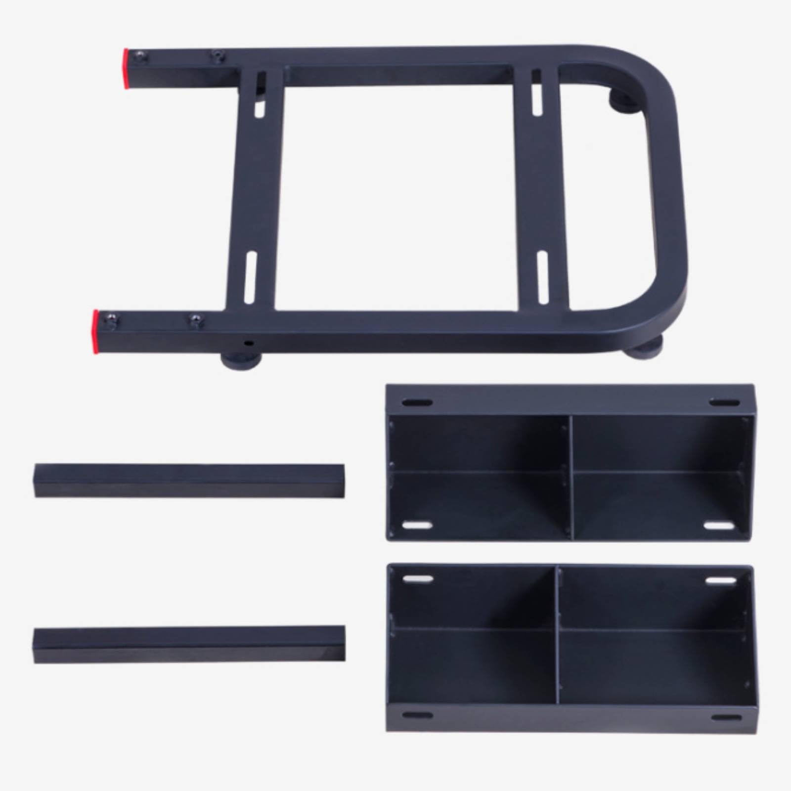 Telaio Simulatore Auto Stabile Base Volante da Corsa Compatibilità Universale Supporto Volante da Corsa per Simulazione di Guida