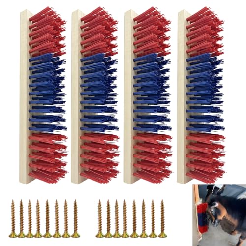 Livestock Scratching Brush Set