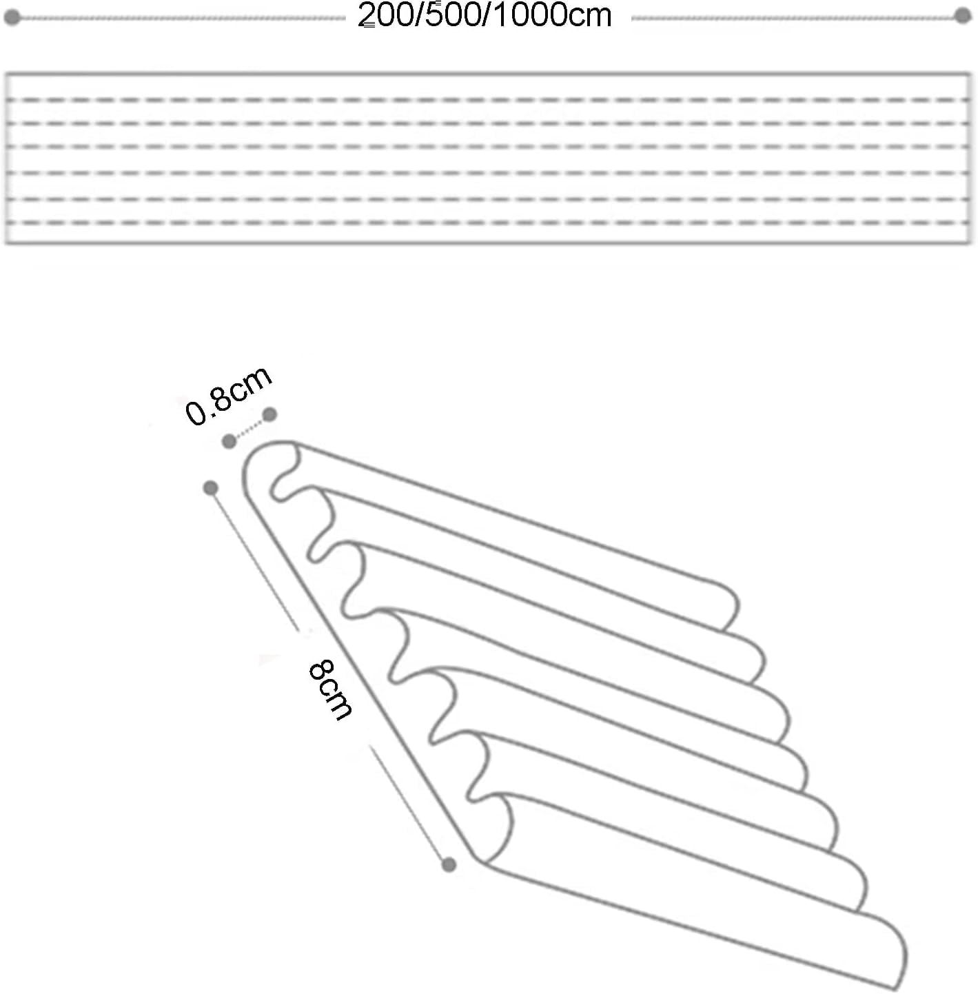 Eckenschutz, Schaumstoff-Kantenschutz, Multifunktionaler Kanten- und Eckenschutz, Schaumstoffpuffer, breiter Möbelstoßfänger, Tischschutz for scharfe Kanten(Gray,5m)