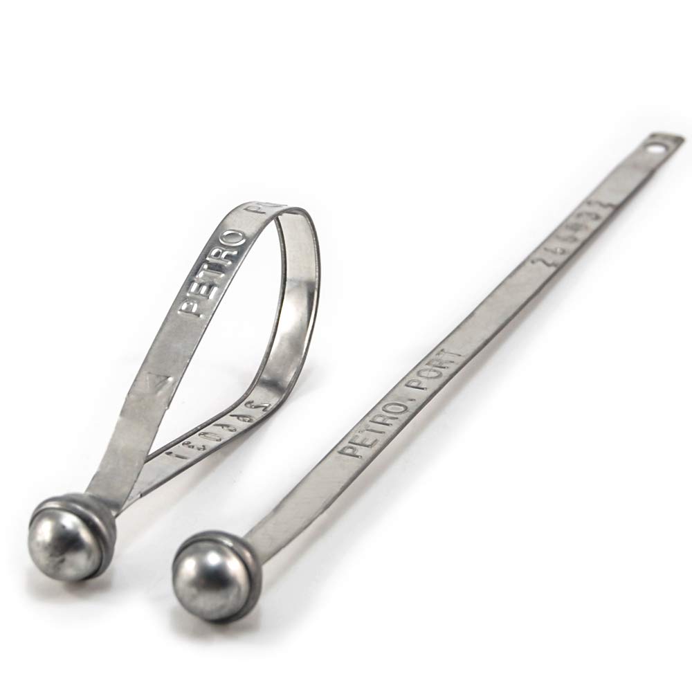 Lot de 100 joints de sécurité numérotés pour camion - Étiquette d'expédition en métal pour colliers de câble de remorque pour conteneur