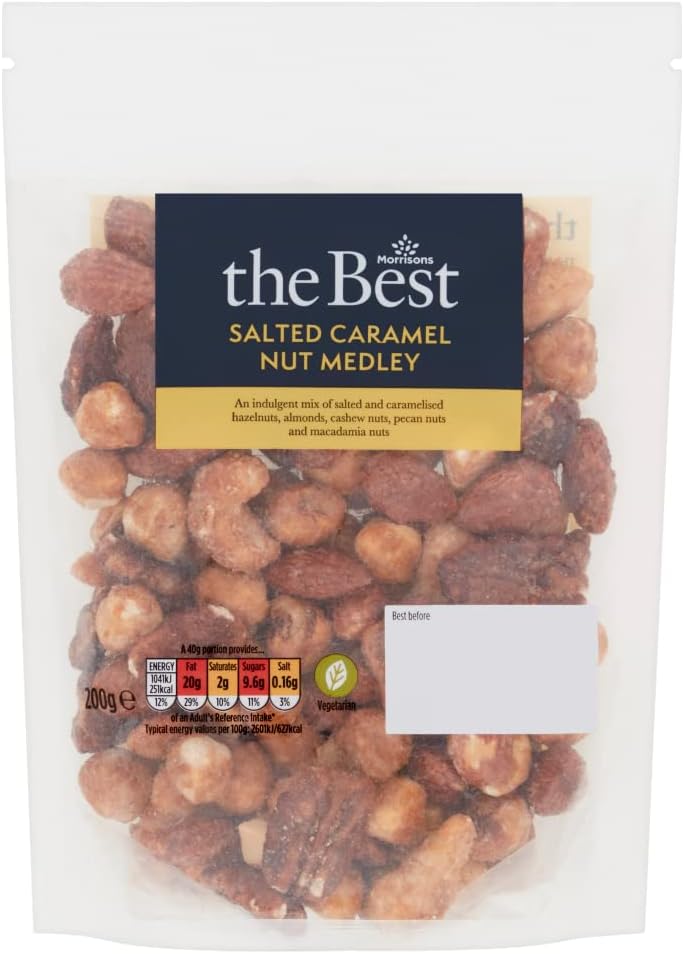 Morrisons The Best Salted Caramel Nut Mix 200G Amazon.co.uk Grocery