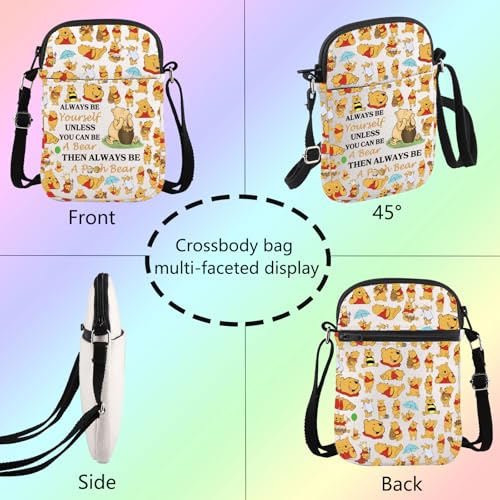 FOTAP Bear Fan Crossbody Bag Bear Gifts WDW Magic Kingd*m Character Shoulder Bag Bear Lover Gift4