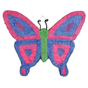 Amscan 9903141 Pinata vlinderspeelgoed, meerkleurig