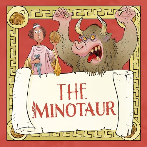 The Minotaur Audiolibro Por Claudia Martin arte de portada