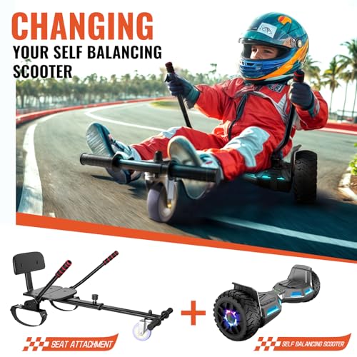 Image of CBD Scooter with Corlorful LED Lights,6.5 inch Wheels, Dual 300W Motor Scooter for Kids Girls Boys Adults, All Ages